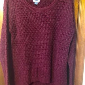 Red Old Navy sweater